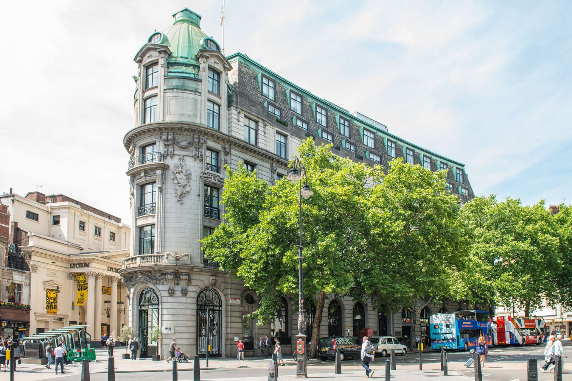 Exterior of One Aldwych Hotel Covent Garden