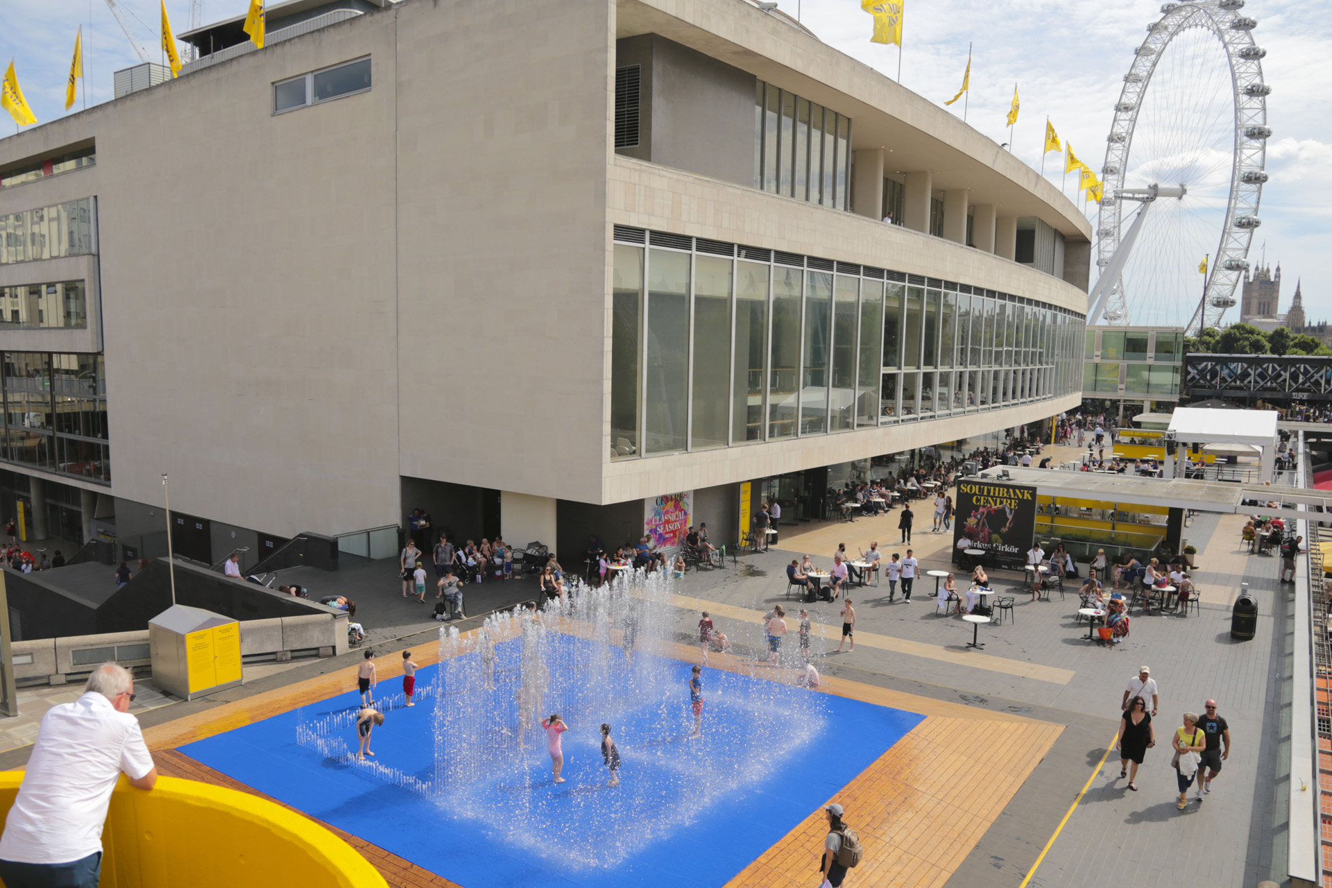 The Southbank riverside terrace