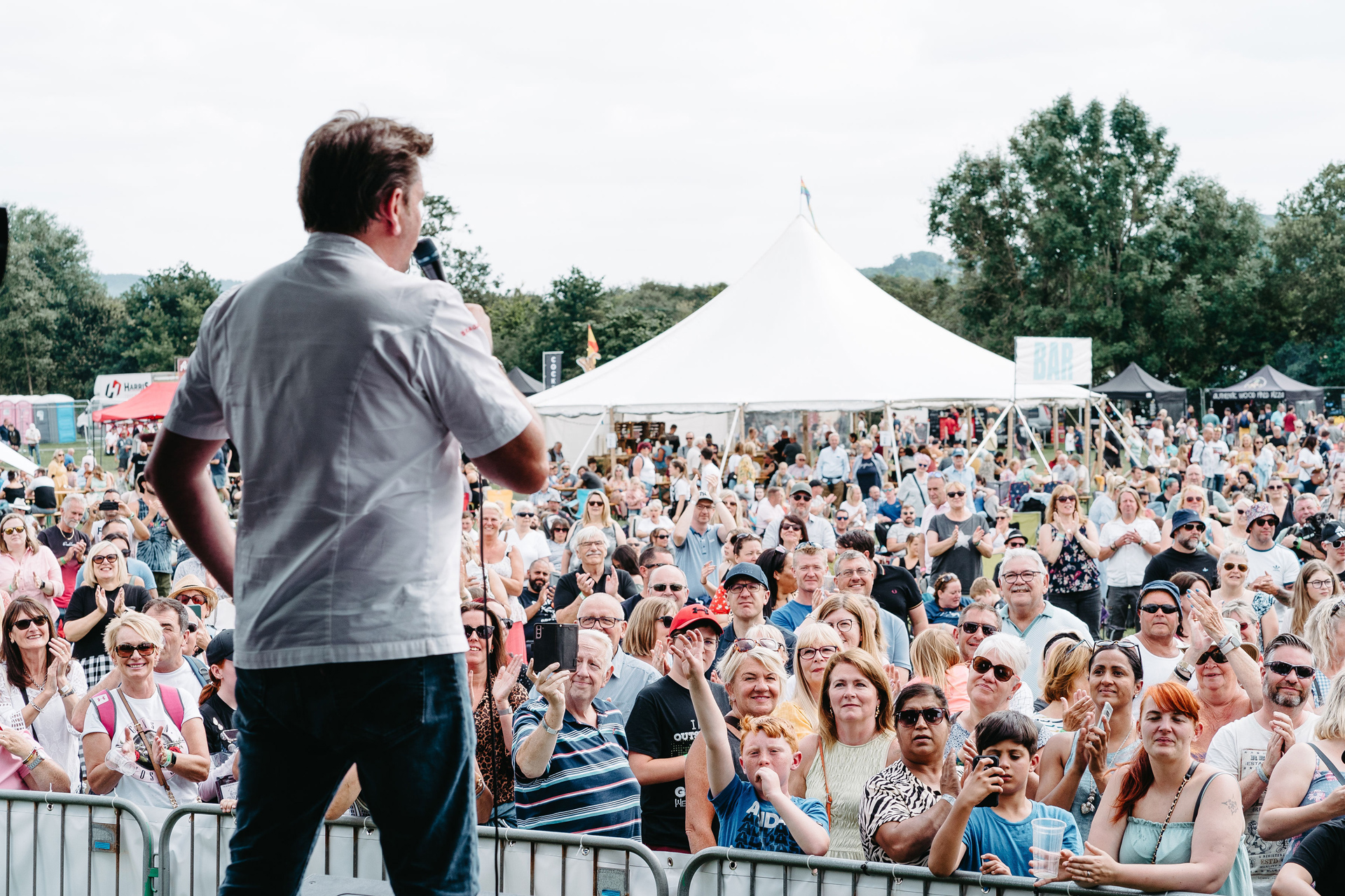 James Martin at Yorkshire Dales Food Festival