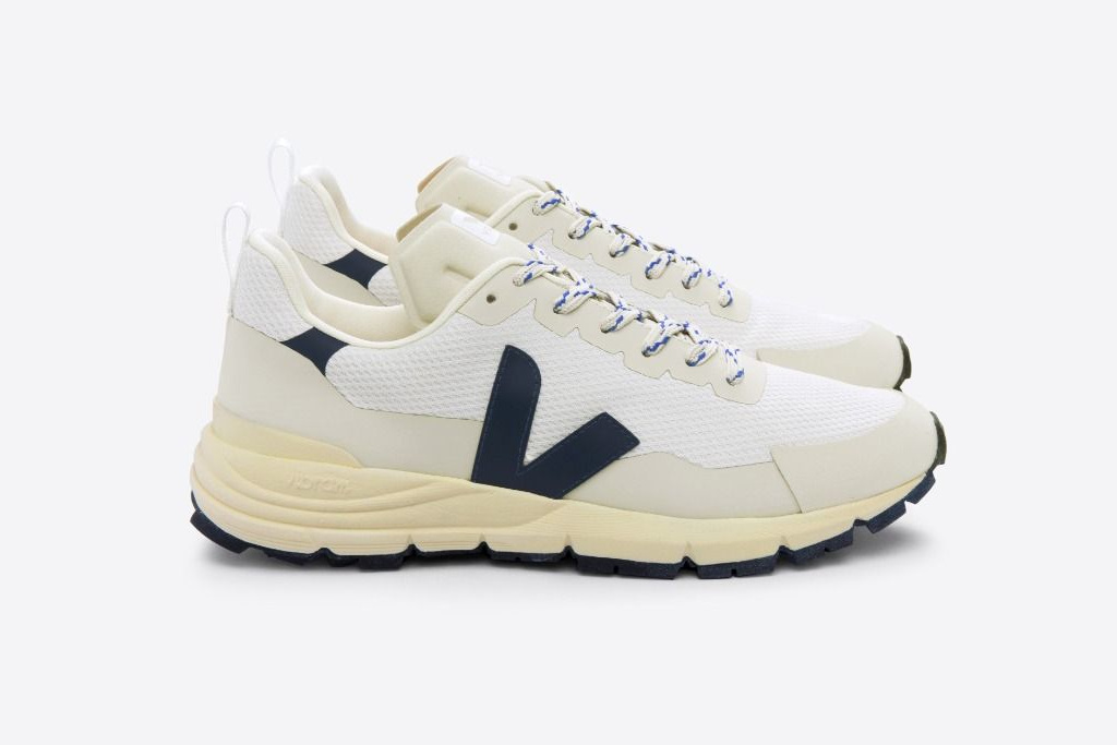 White and black trainer