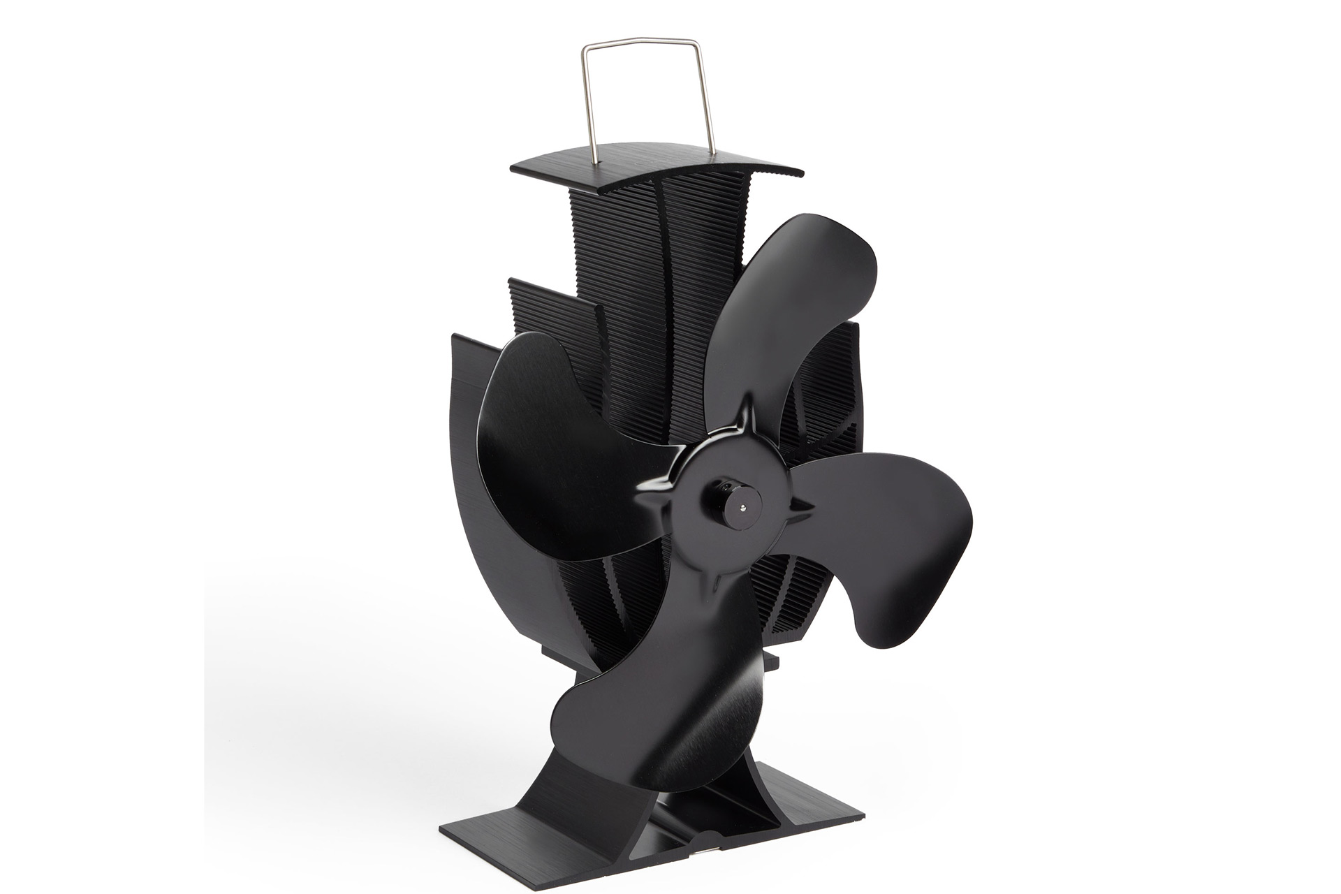 Black mini stove fan