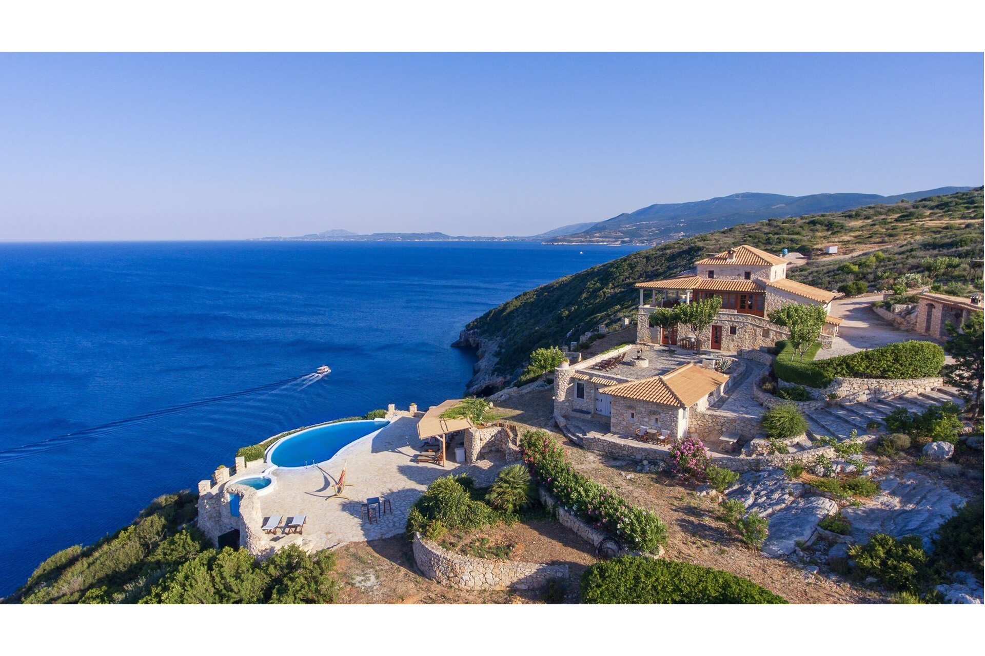 A villa by the sea in Zakynthos, Greece