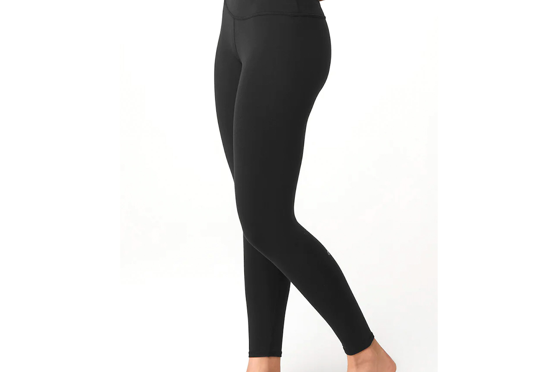 Black sculpting sports leggings.