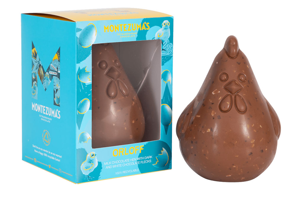 Montezuma's Milk Chocolate Speckled Hen