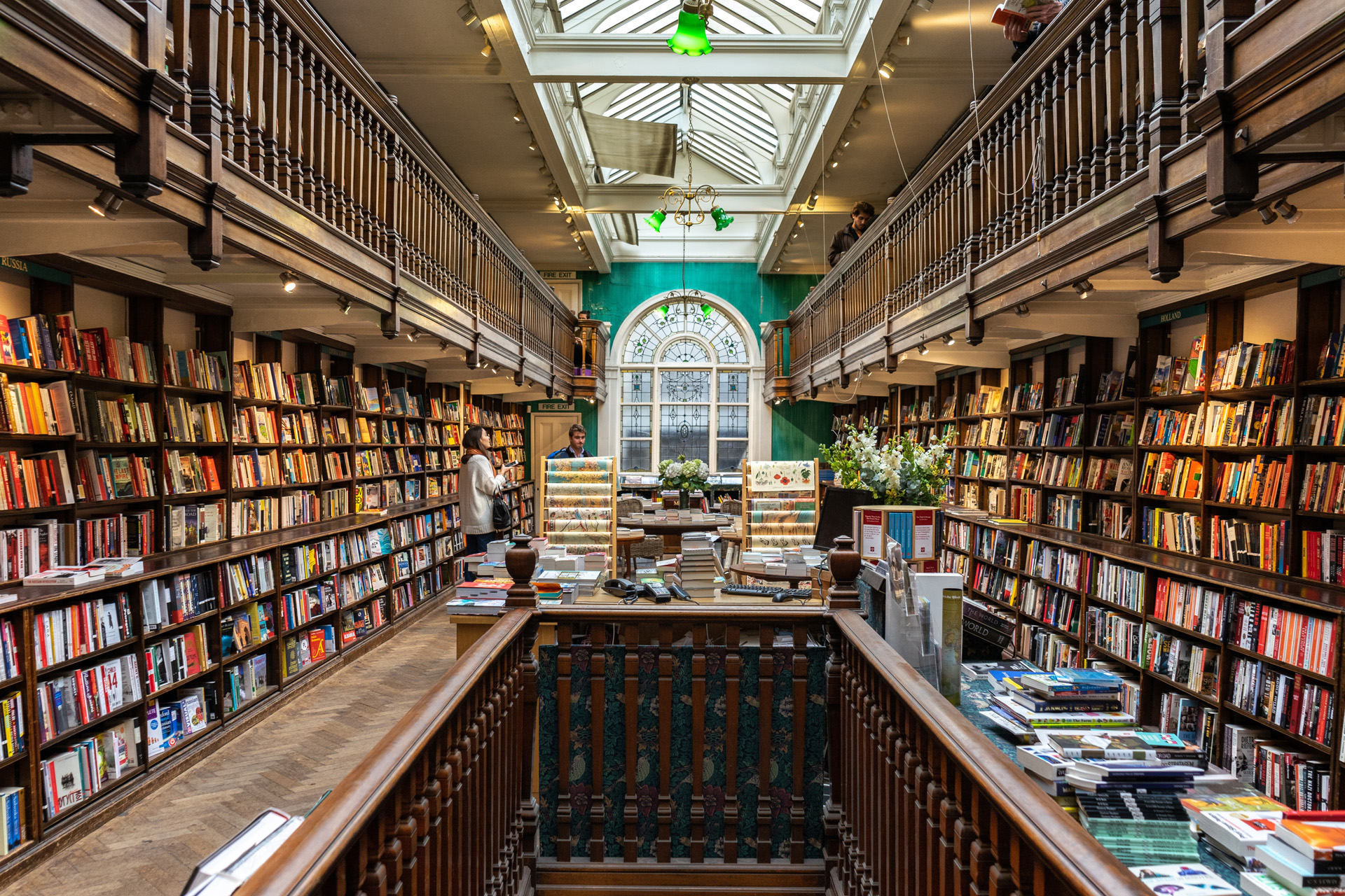 The interior of Daunt Books