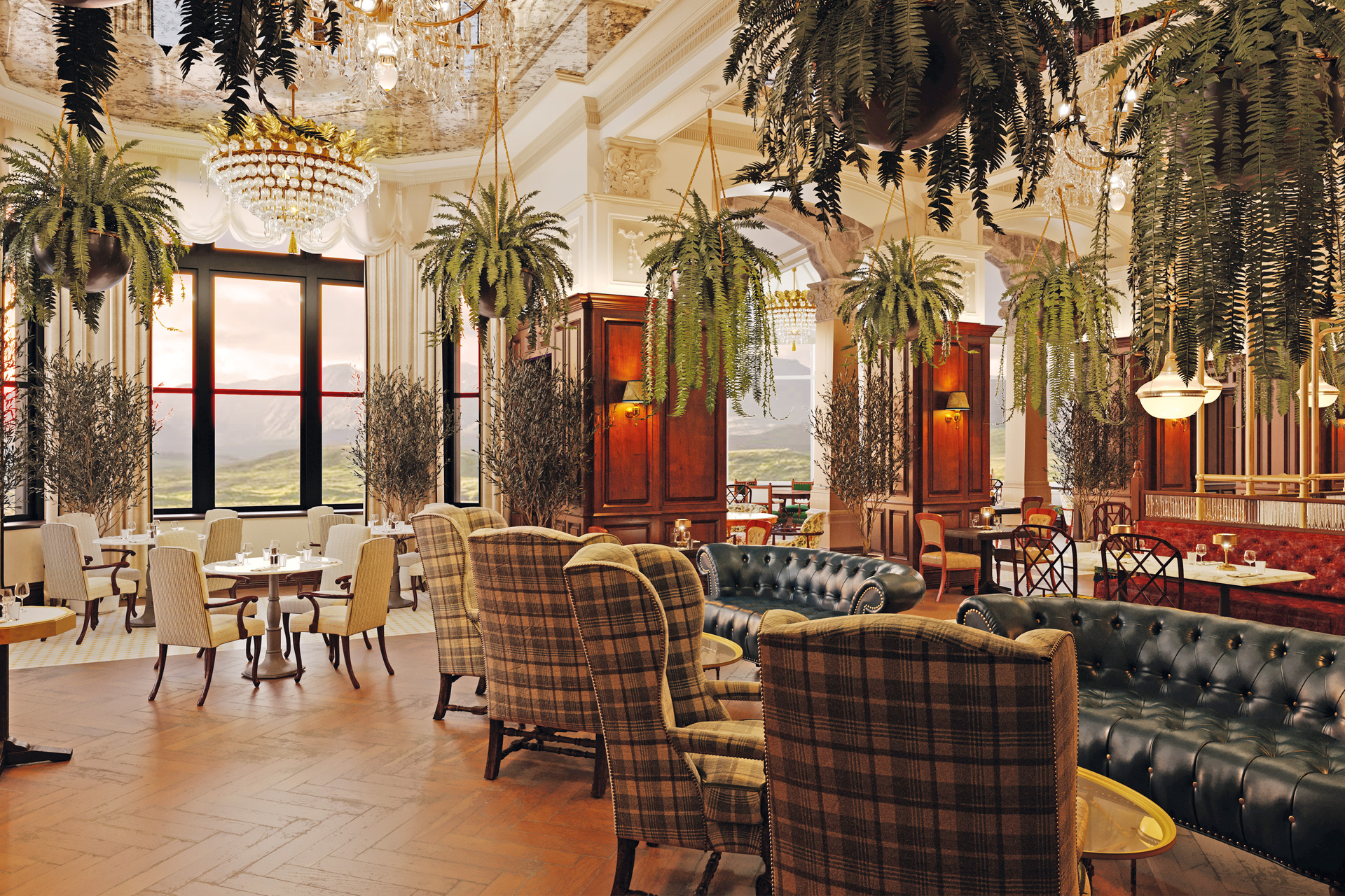 Oak room at Slieve Donard