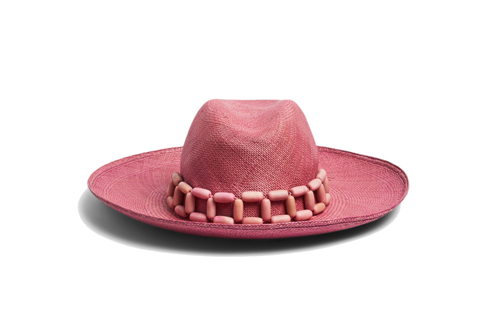 Pink cowboy hat