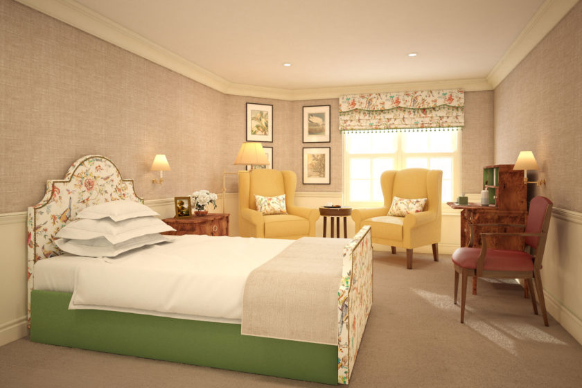 Nina Campbell Designs A Care Home In Bickley - Interiors