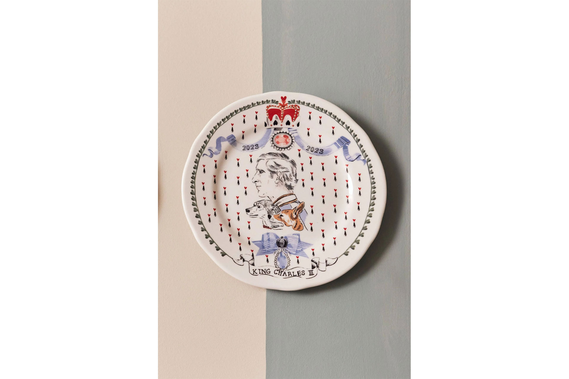 Cath Kidston coronation plate
