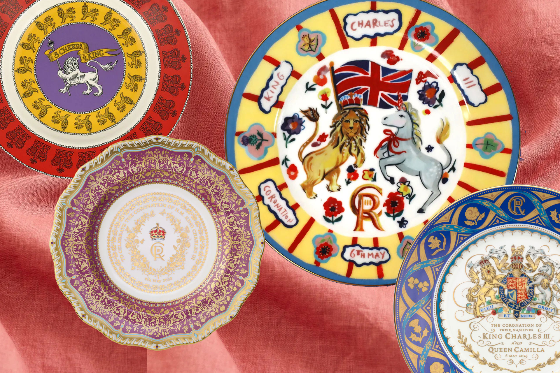 Commemorative Plates coronation