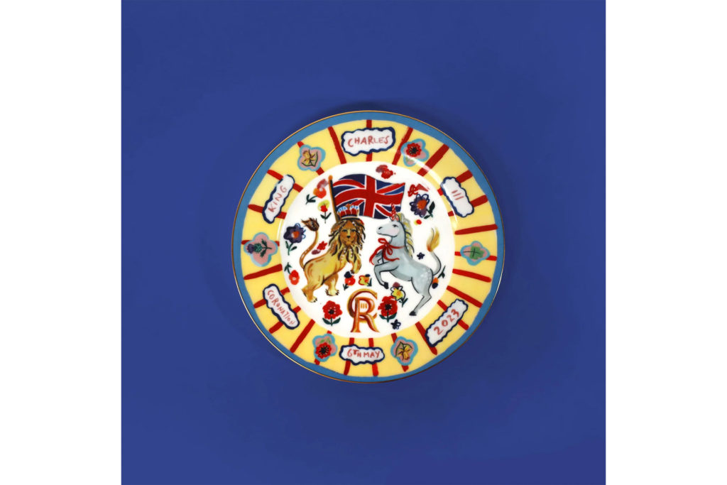 Eleanor Bowmer coronation plate