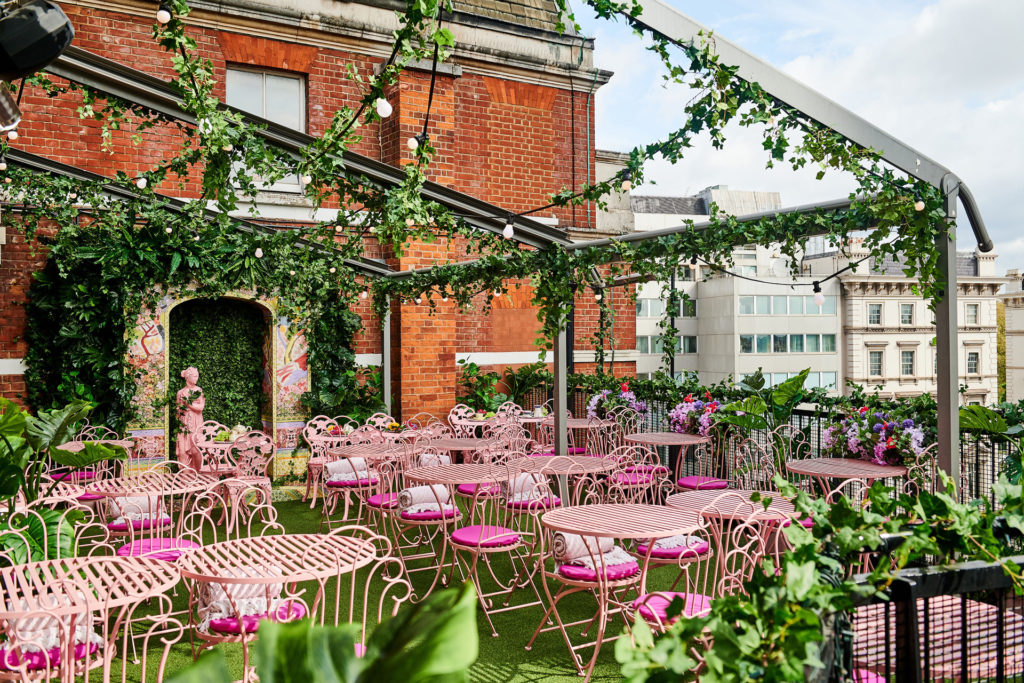 Harvey Nichols summer terrace