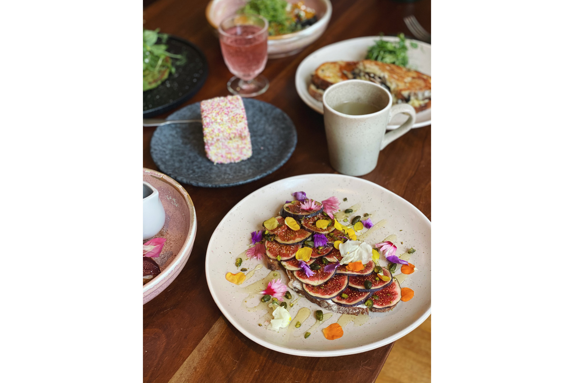 Brunch dishes at Abuelo