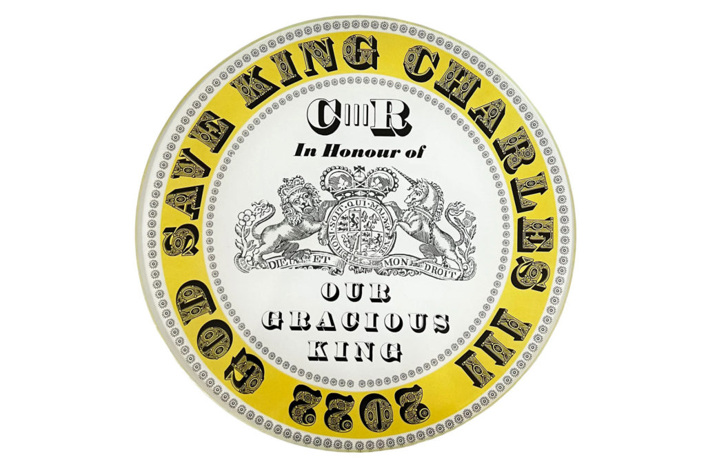 Pentreath Hall coronation plate