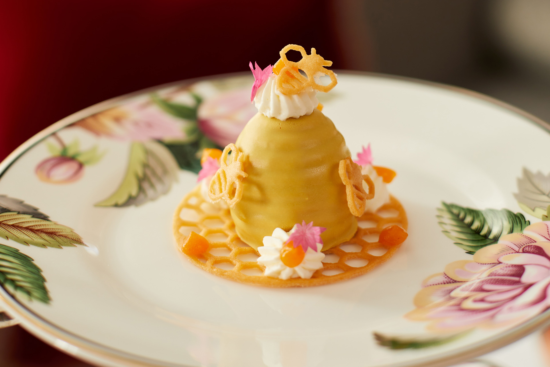 Cake at Brown's Hotel's coronation afternoon tea