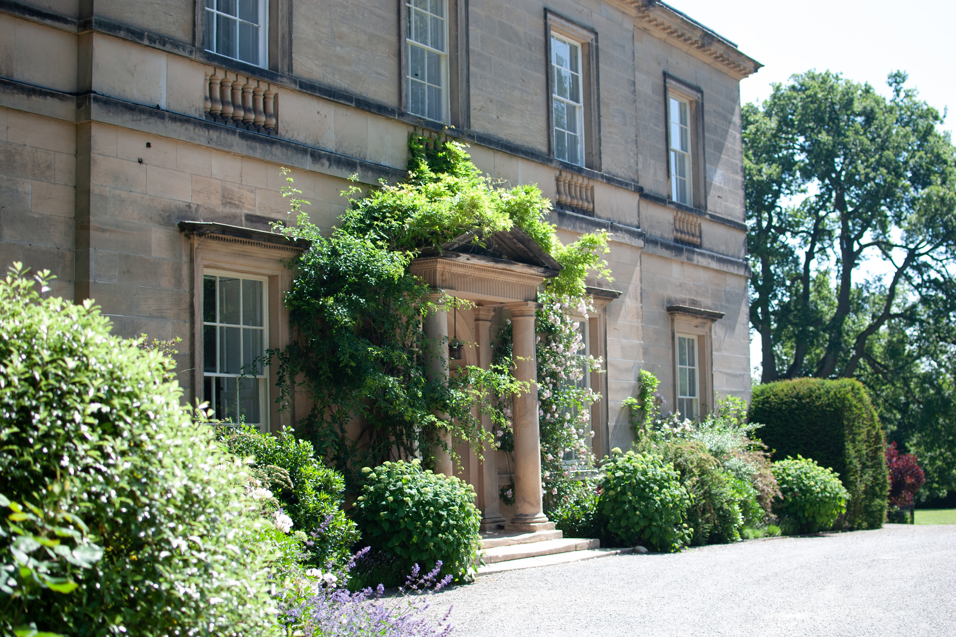 The main house at Middleton Lodge