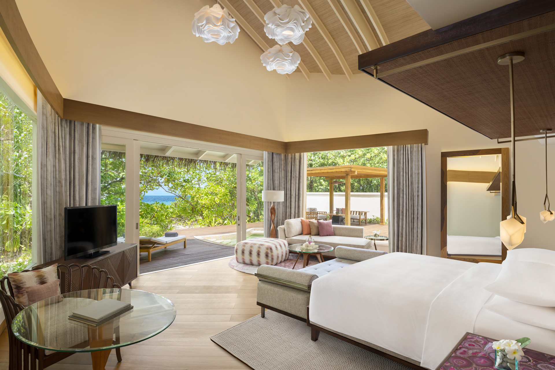 Beach Pool Villa Sunset Bedroom