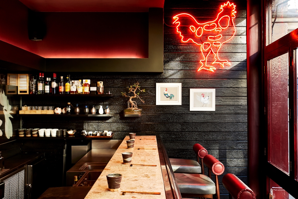 The interior of Humble Chicken