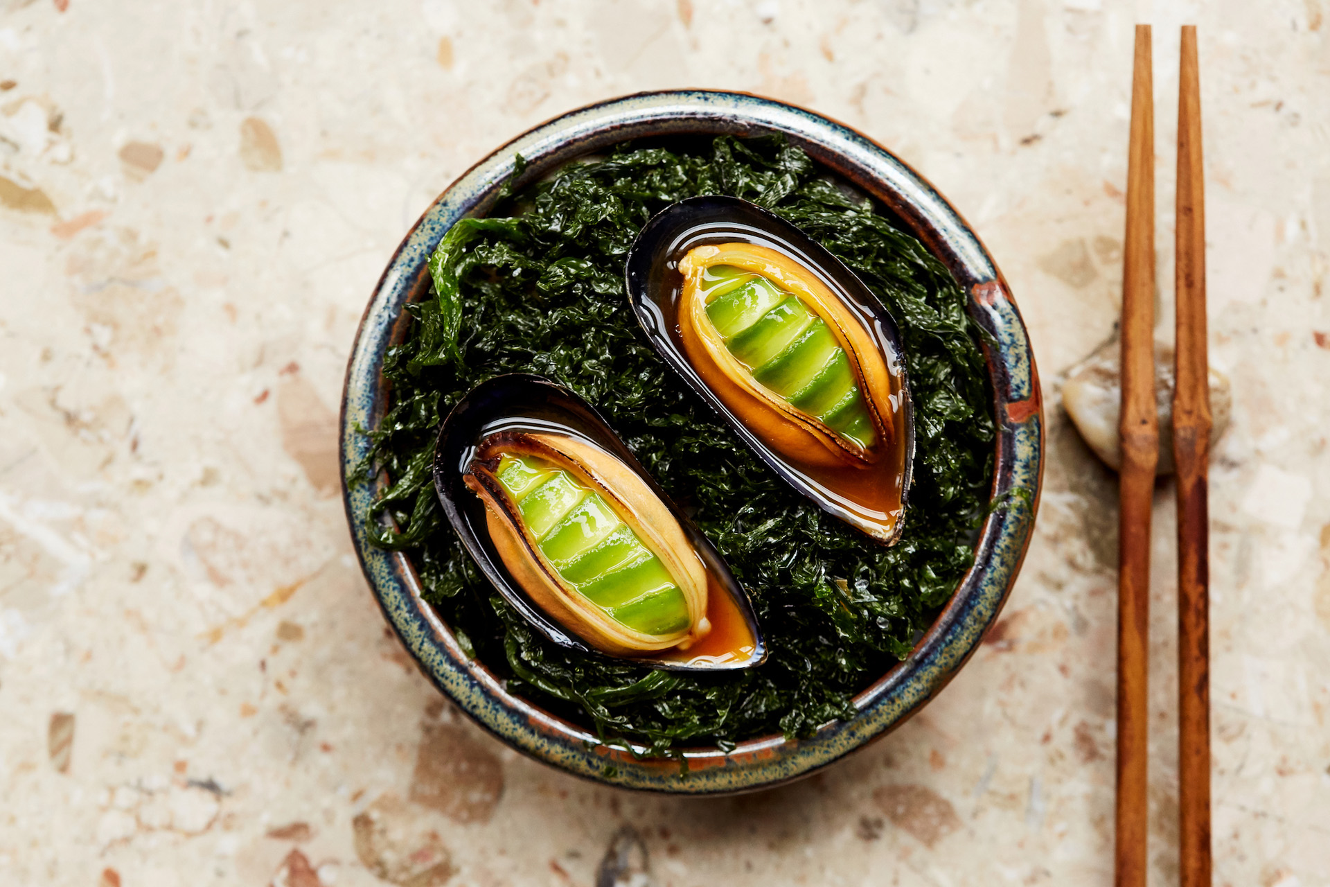 A mussels dish at Humble Chicken