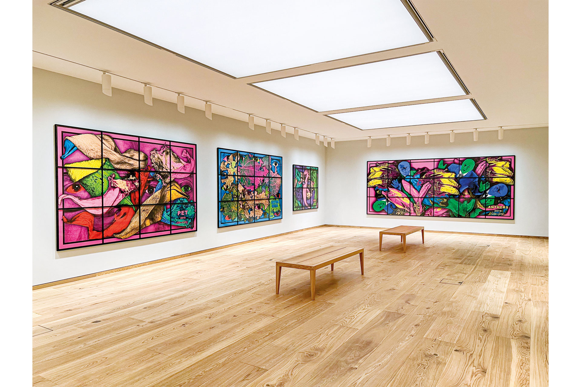 Artwork at the Gilbert & George centre