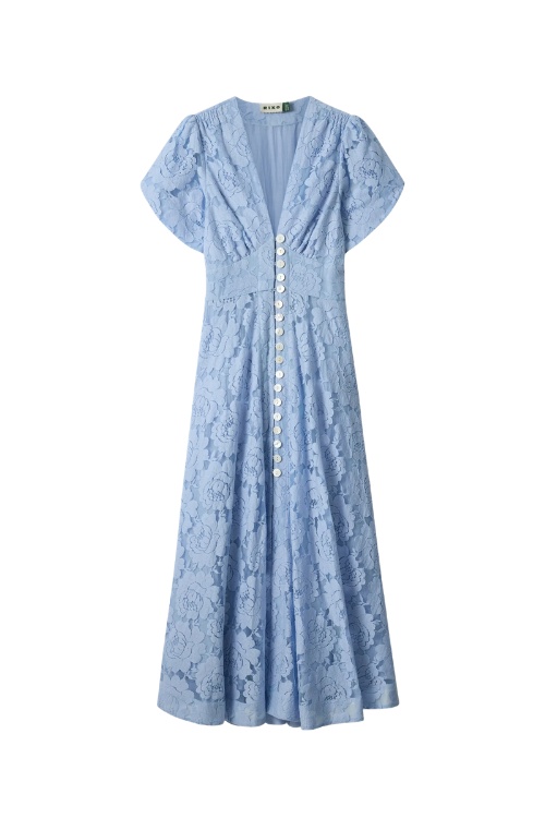 Blue dress