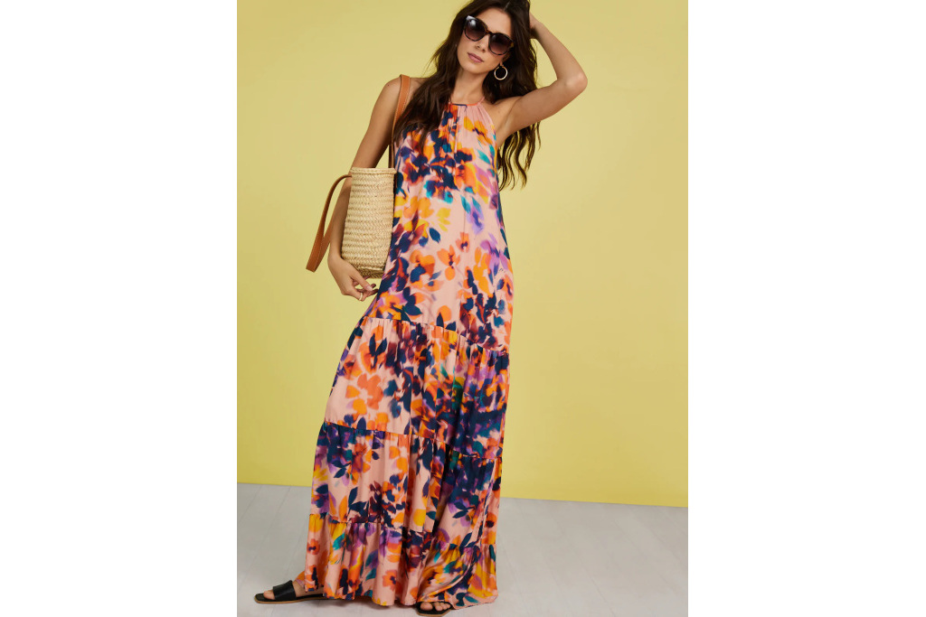 Woman in summer clothes