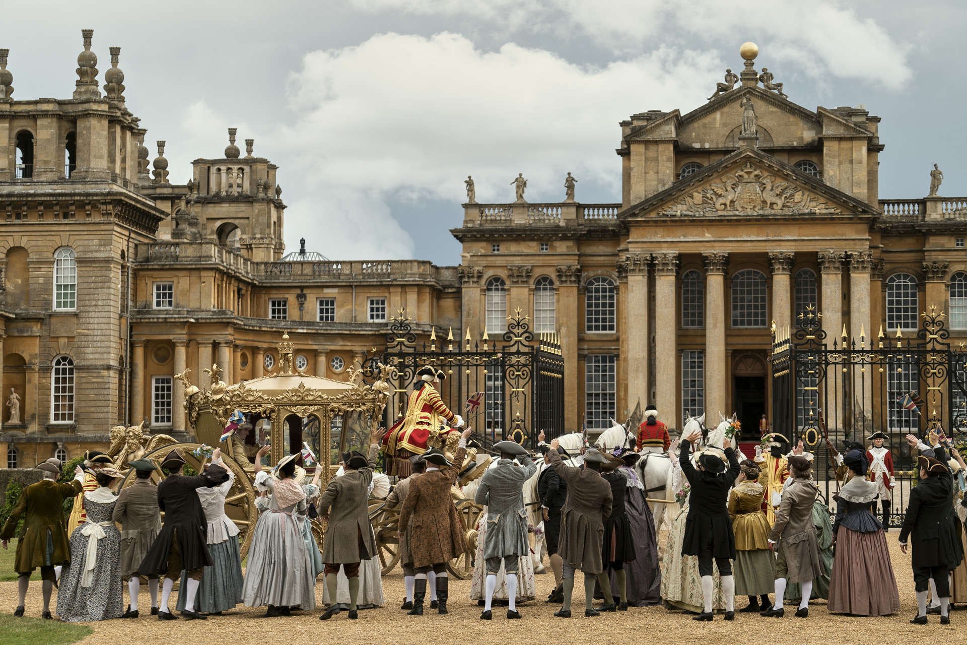 Blenheim Palace in Queen Charlotte: A Bridgerton Story