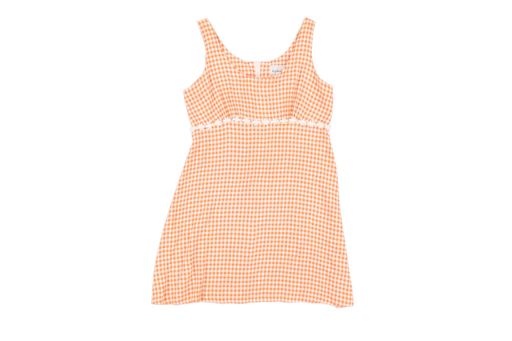 Mini orange dress