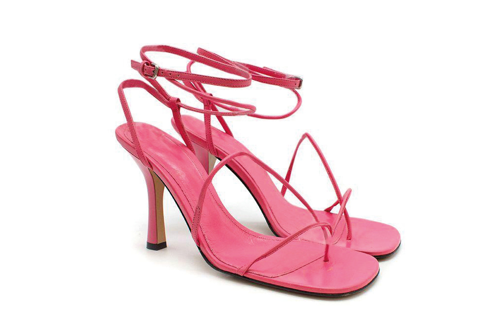 Pink heels