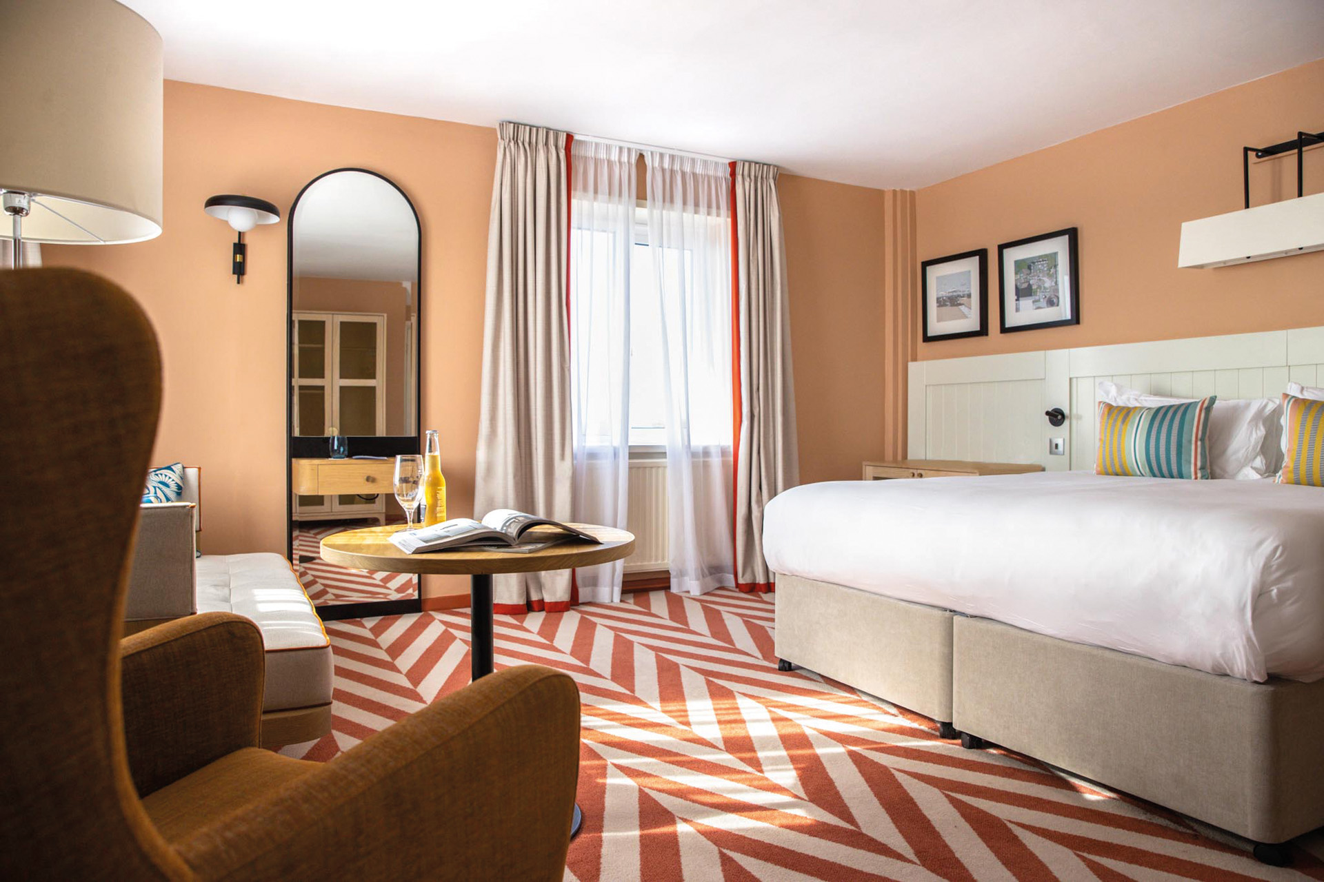 A bedroom in Relais Cooden Beach