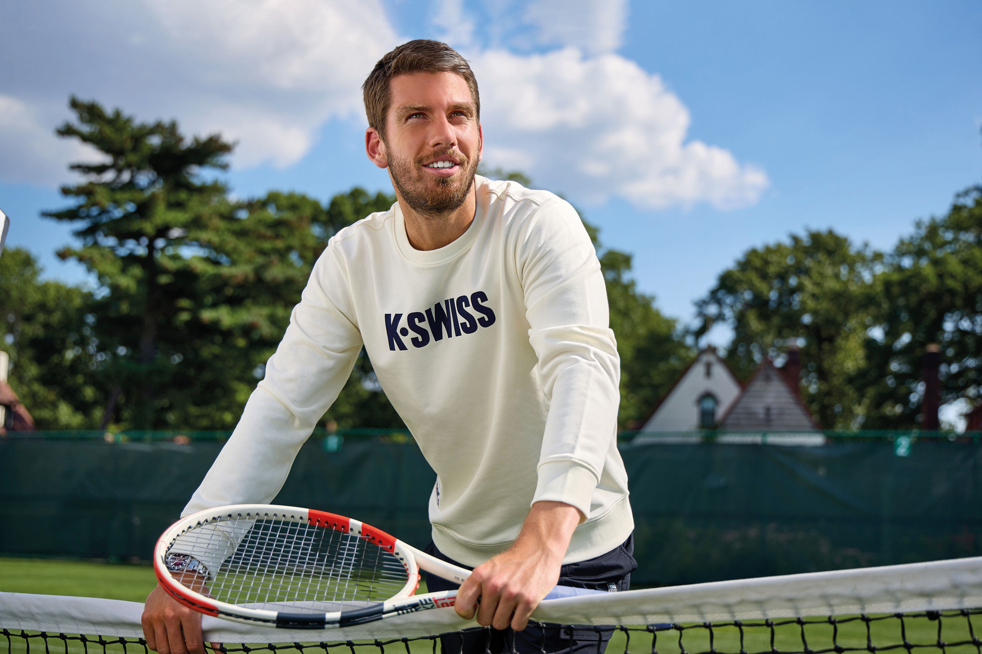 Cameron Norrie on the tennis court