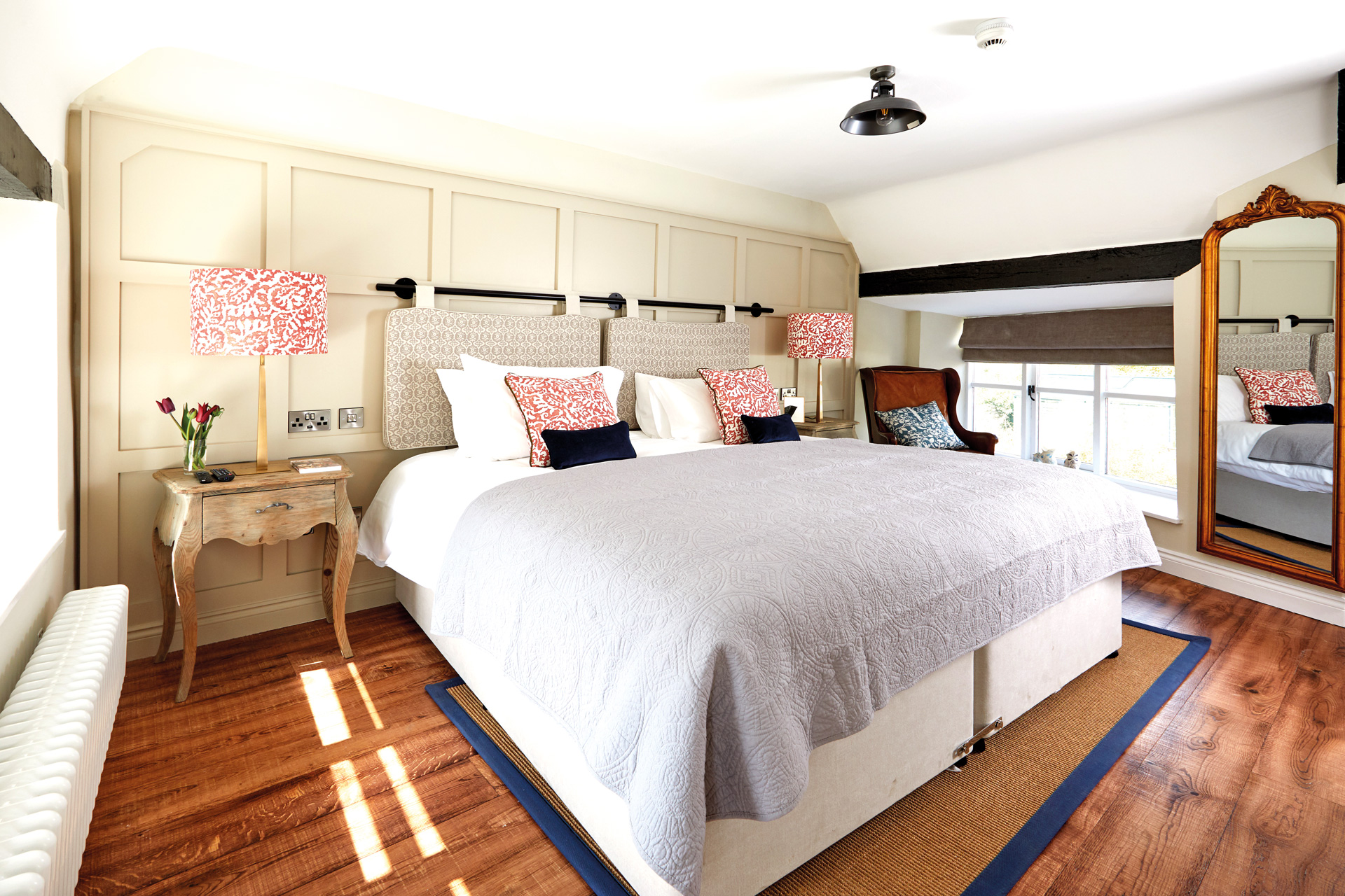 Bedroom at The Crown Inn Enstone