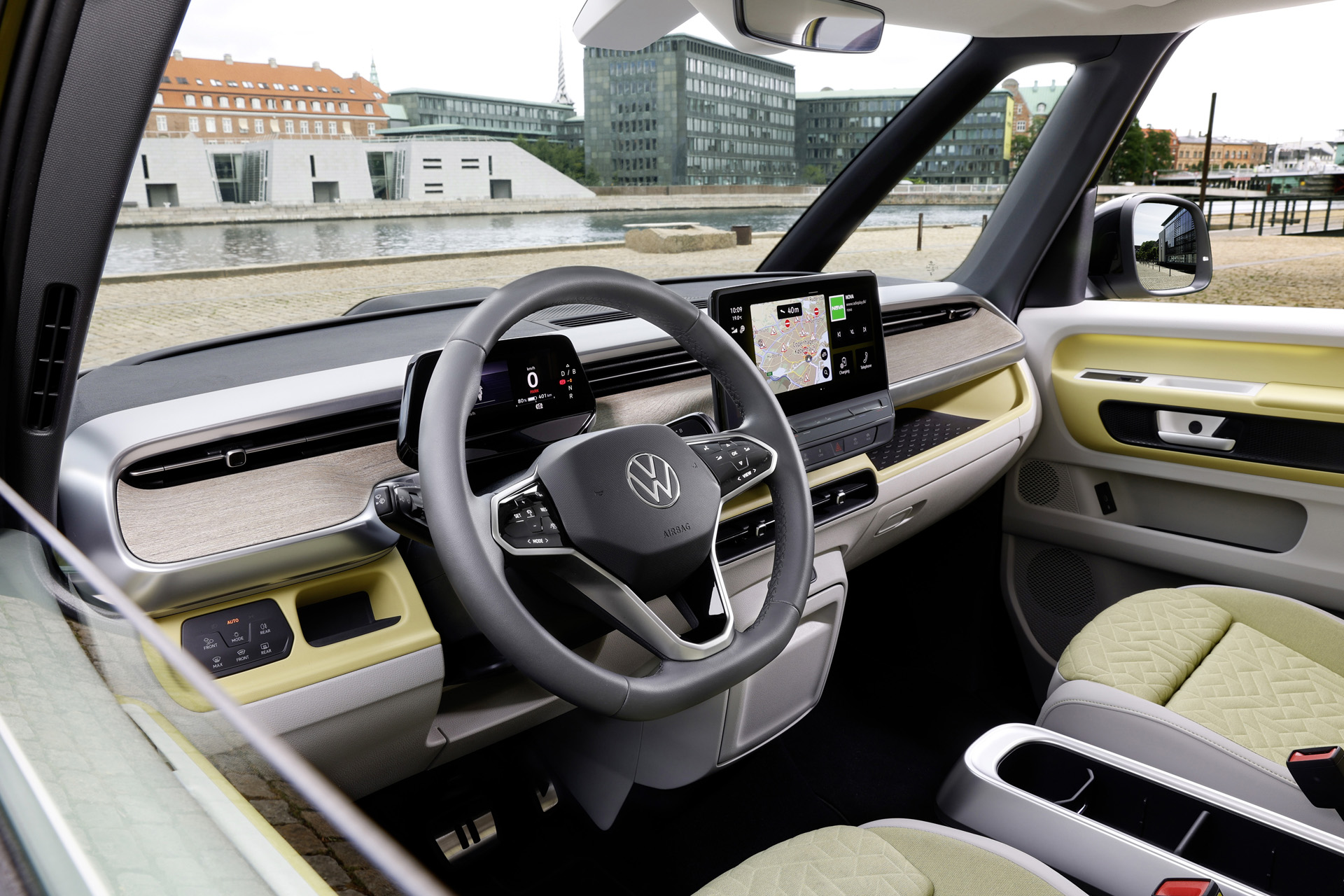 The steering wheel