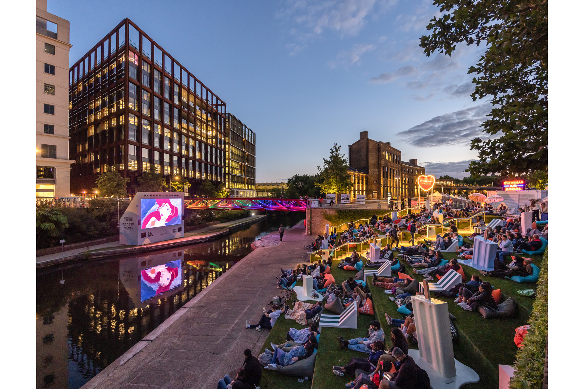 Screen on the Canal, King's Cross