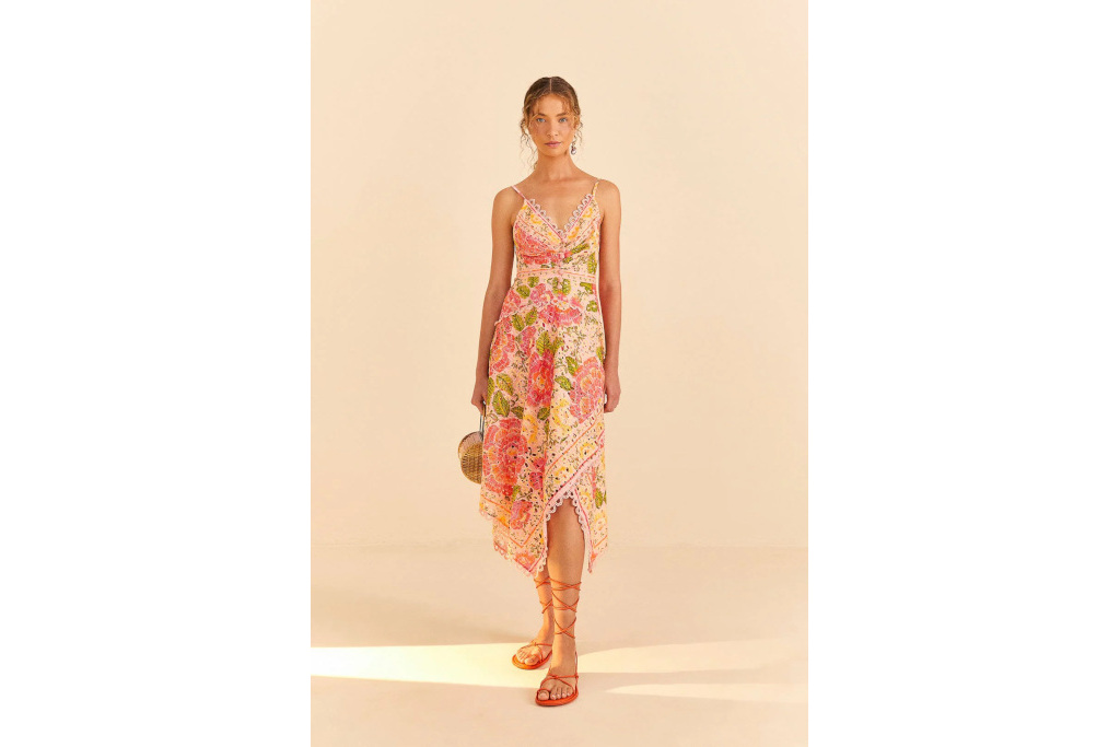 Woman in summer clothes