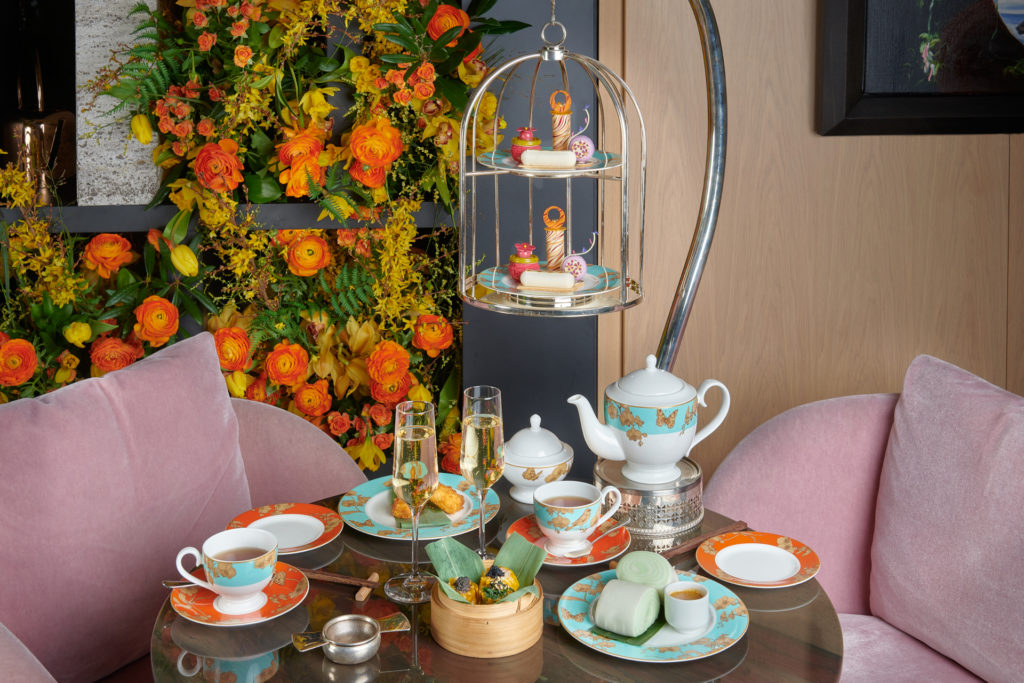 Afternoon tea spread