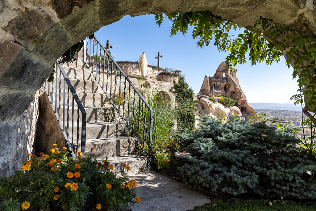 Gardens at Argos in Cappadocia 