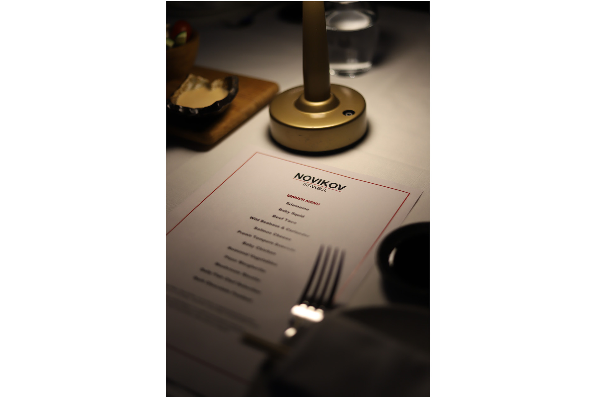 Novikov menu