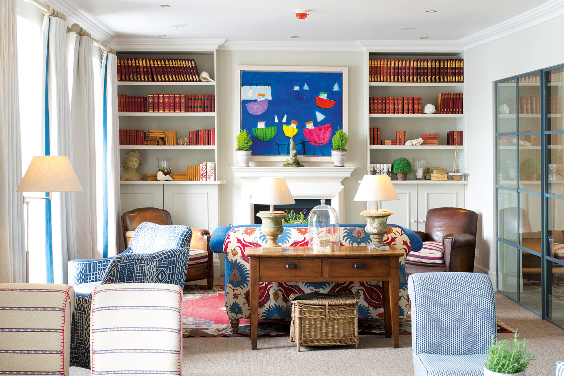 Living room at The Idle Rocks