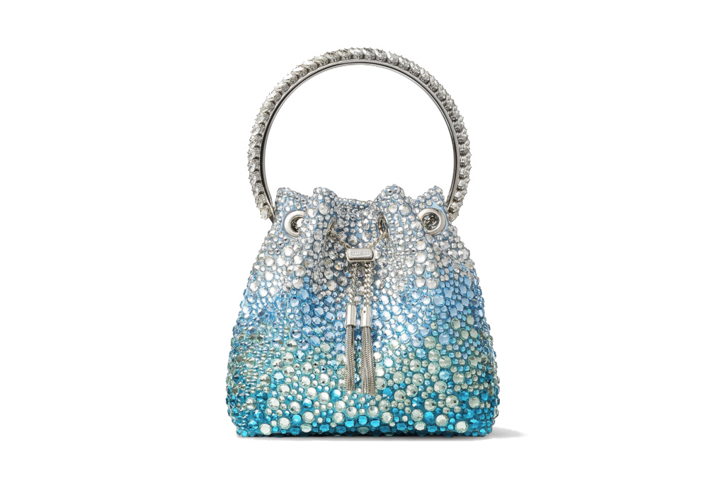 Blue crystal bag
