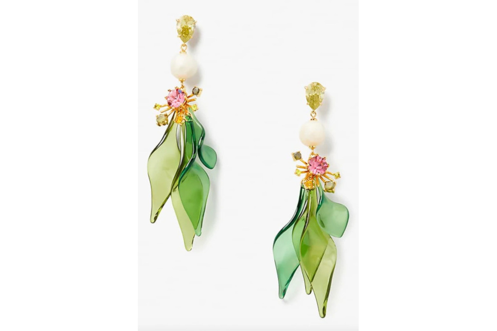 Floral earrings