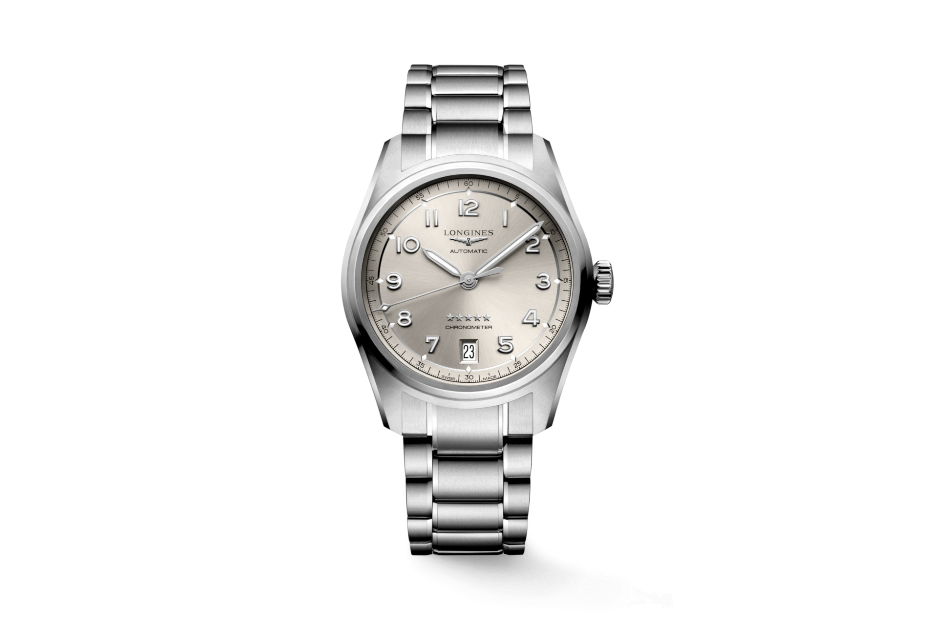 Silver watch