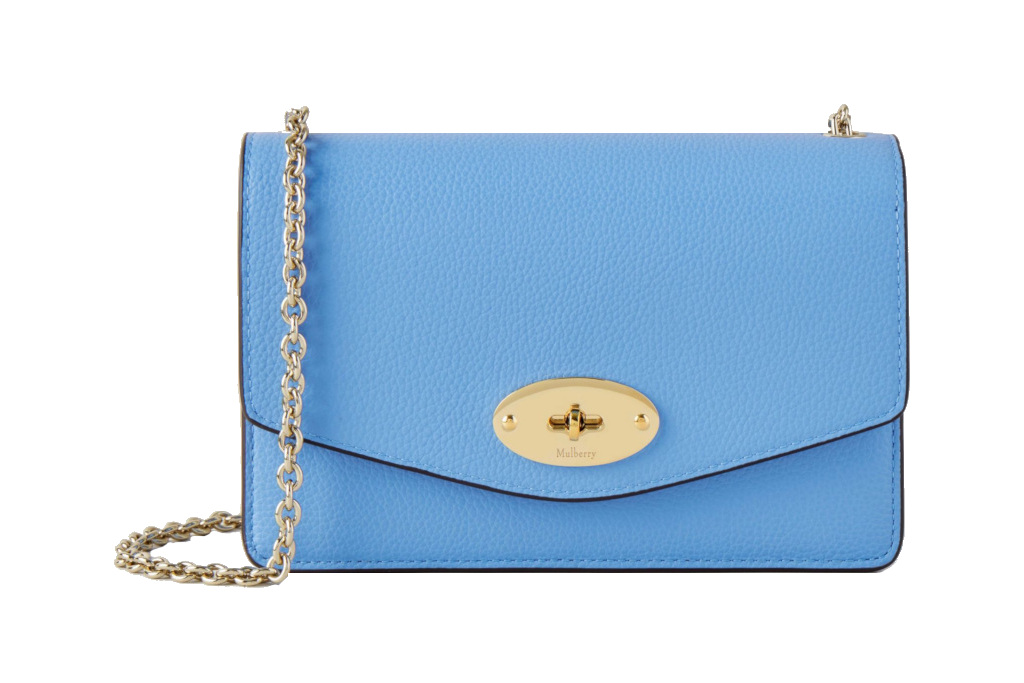 Blue handbag