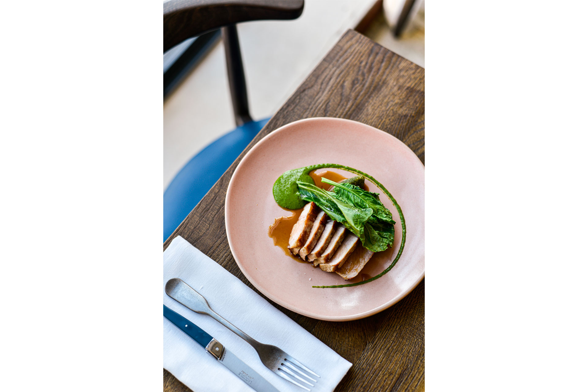Pork Loin at Maene restaurant