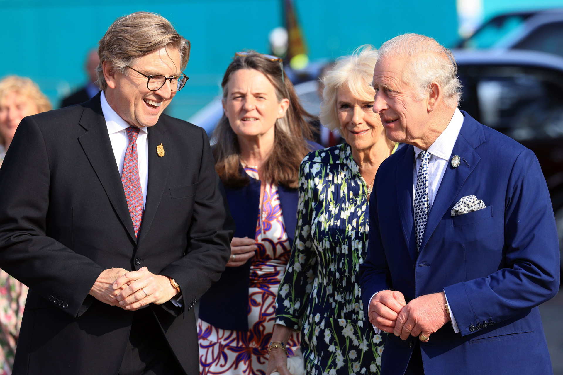 King Charles III at RHS Chelsea Flower Show 2023