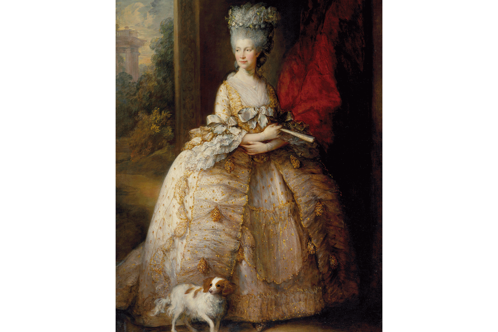 Portrait of Queen Charlotte by Thomas Gainsborough (1744-1818)