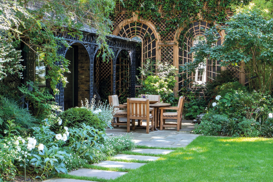 A garden