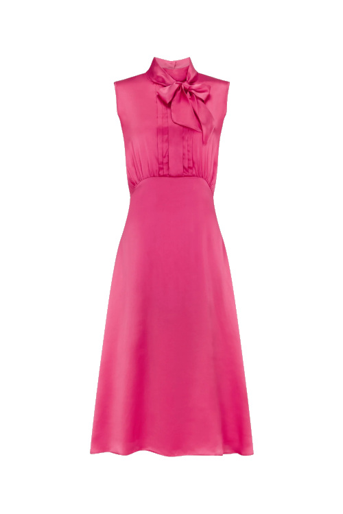 Pink dress | what to wear to Chelsea Flower Show