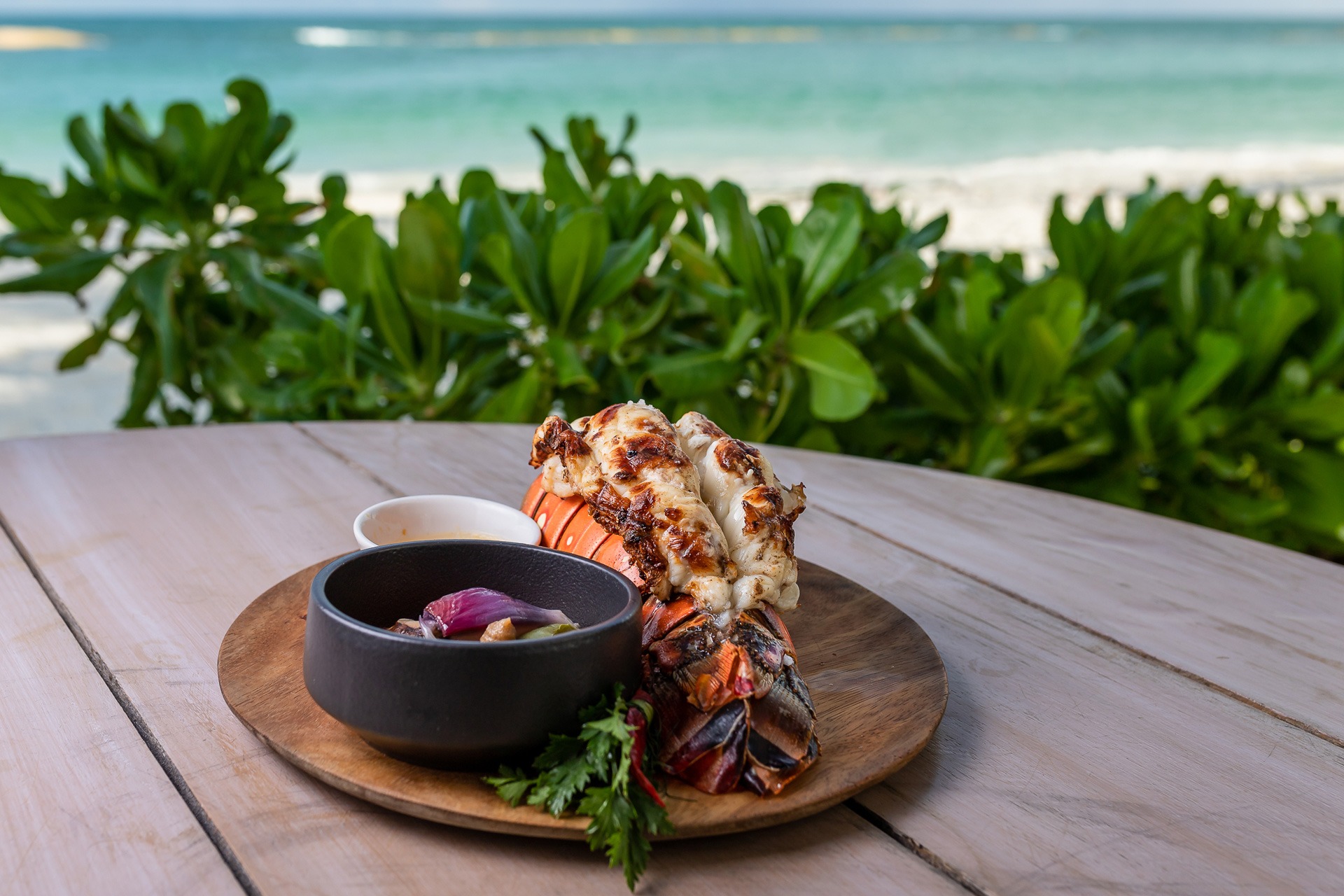 Fish at Sotavento restaurant, Andaz Mayakoba