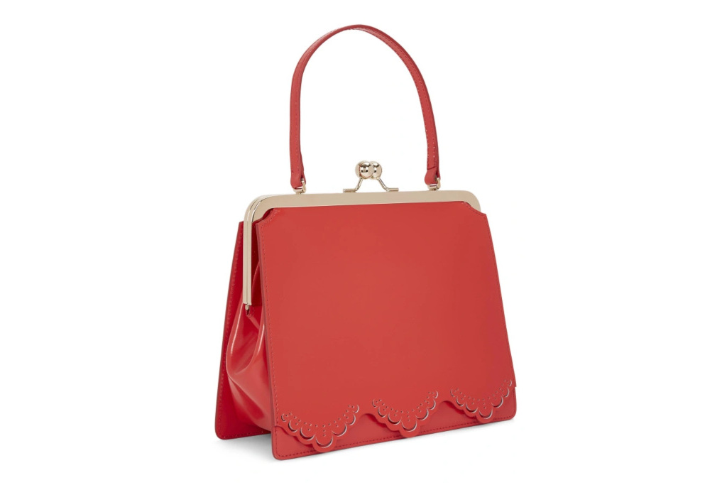 Red handbag